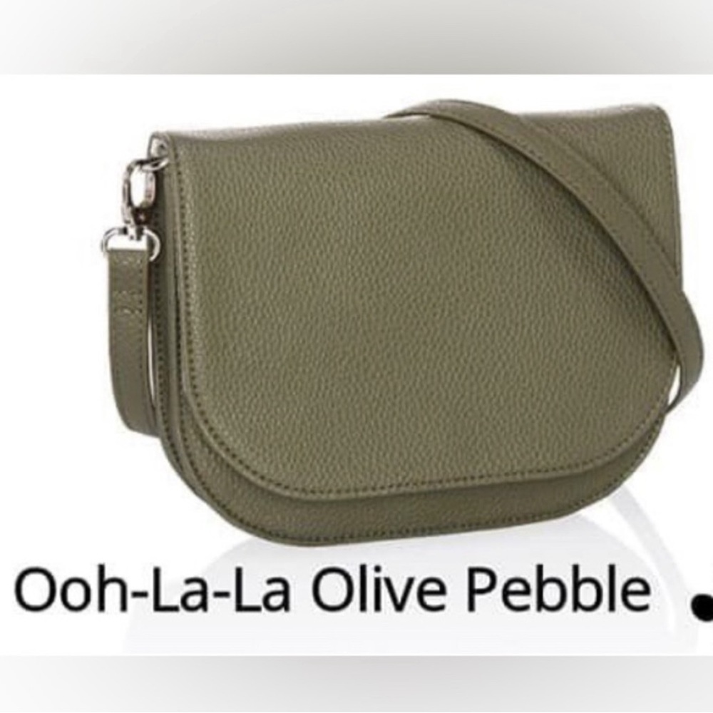 NWT | Thirty-One Convertible Belt Bag Crossbody | Ooh-la-la Olive Pebble